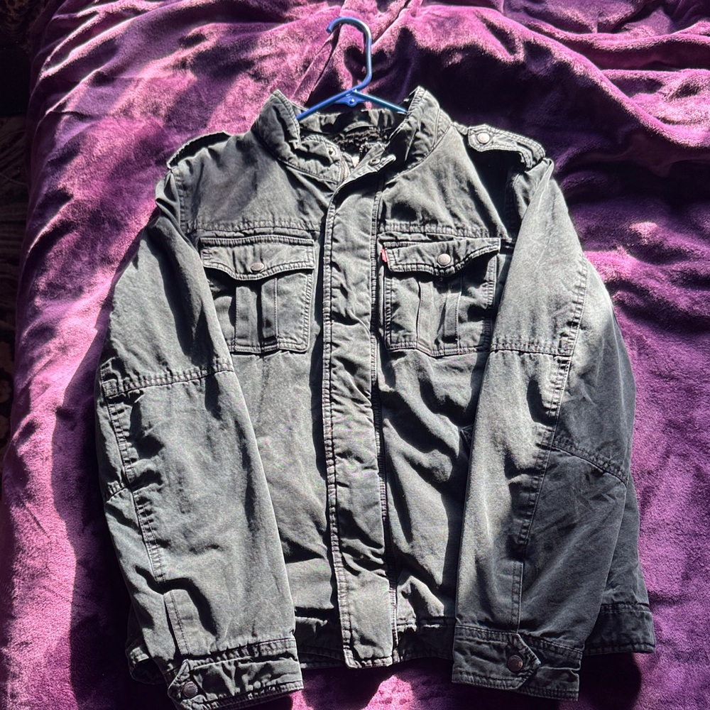 Levi's Charcoal Field Jacket